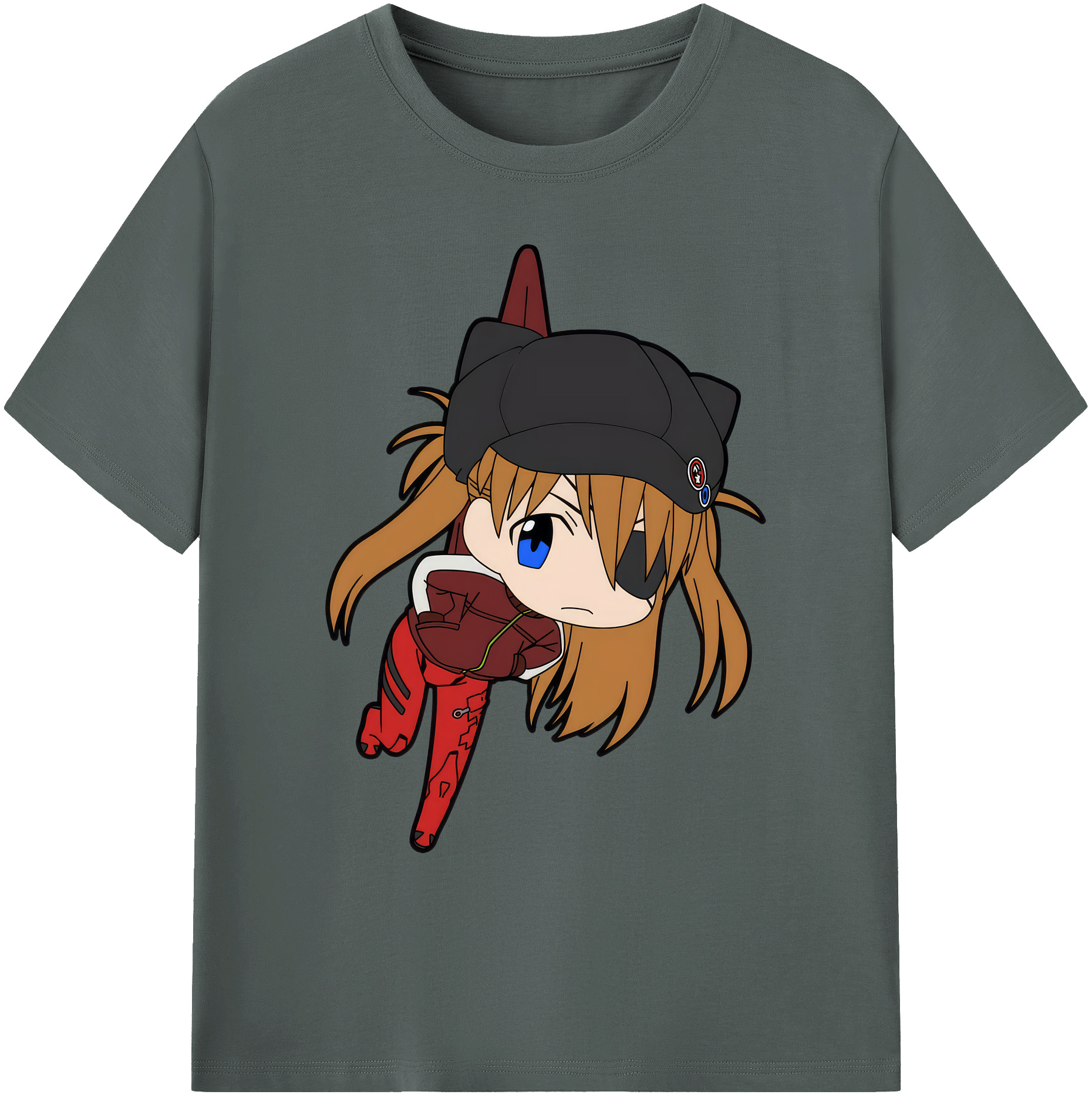 （画像用） EVA 新世紀エヴァンゲリオン 綿100％ メンズ半袖Tシャツ｜肌触りやわらか＆通気性